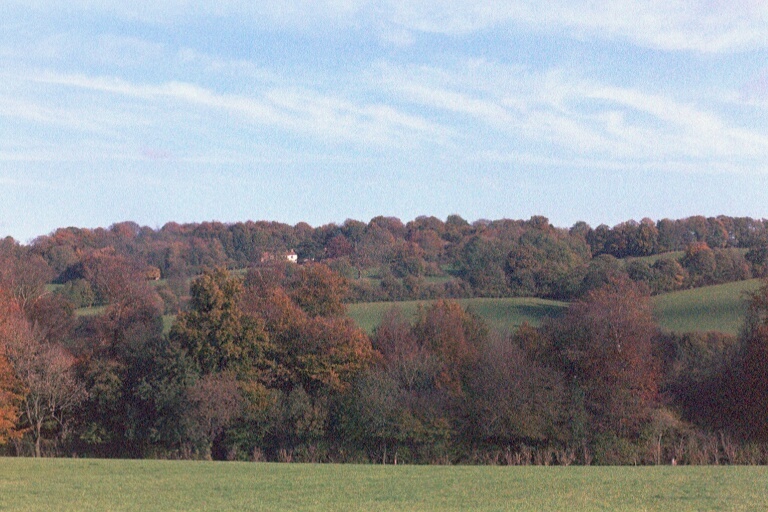 Looking across the Chess Valley, near Chenies